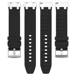 20 mm klokkerem for Garmin, Samsung, Huawei Sort
