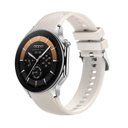 Silikoniranneke OPPO Watch X:lle Beige