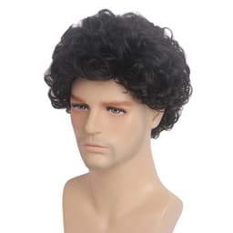 Chic paryk til mænd, super let og åndbar 8