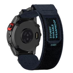 Garmin 26 mm nailonranneke tarranauhalla Blue