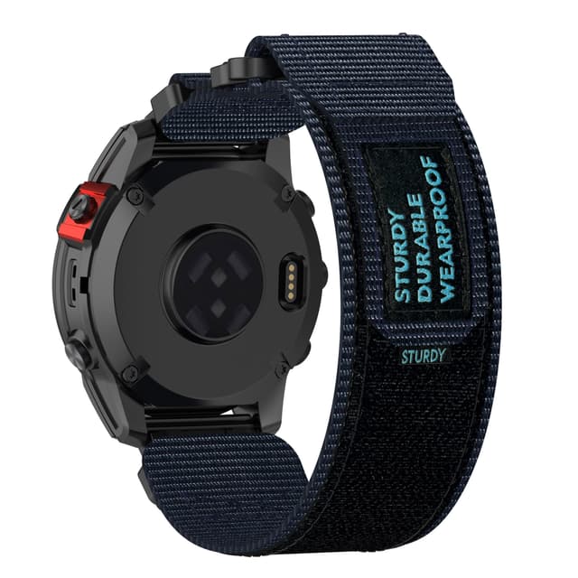 kompatibelt med Garmin 26mm Quick Release Nylon Magic Sticker Klockarmband
