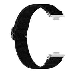 Elastisk nylonurrem til Huawei Watch Fit 3 Sort
