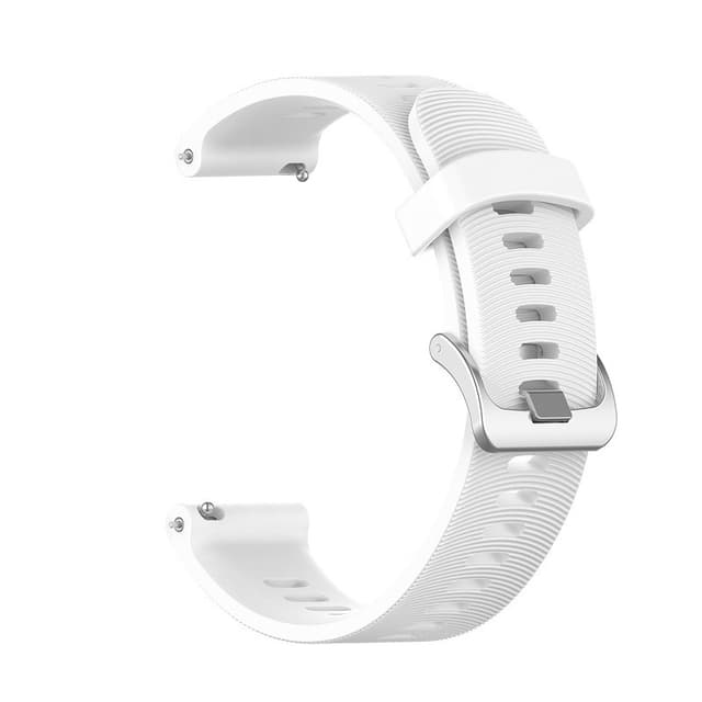 Urrem til Garmin Forerunner 245 Silikone Hvid 20 mm