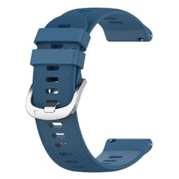 20 mm klokkerem for Samsung, Garmin, Huawei Blå
