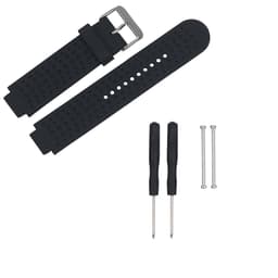 Silikoninen käsivarsinauha Black  Garmin Forerunner 220/230/235/630/620/735XT, Garmin Approach S20/S5/ S6
