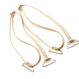Justerbar elastisk BH-rem BH-axelremsbyte Beige