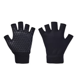 Yoga Half Finger Sportshansker Sort