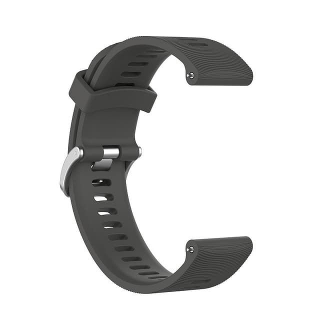 Kellon ranneke Garmin Forerunner 245 silikonille Harmaa 20 mm