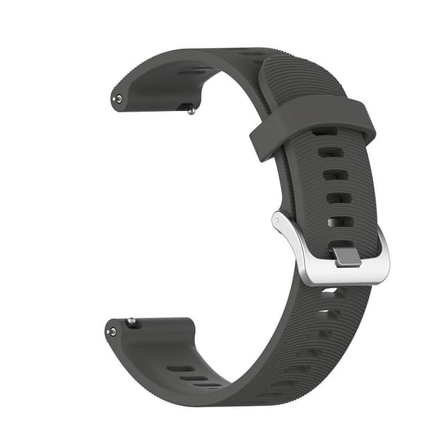 Urrem til Garmin Forerunner 245 Silikone Grey 20 mm