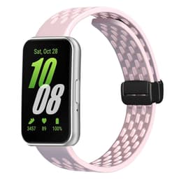 Magnetisk klokkerem for Samsung Galaxy Fit 3 Rosa