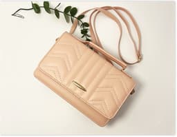 Crossbody-veske / skulderveske for kvinner Rosa