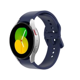 Silikoninen kellon ranneke Samsung Galaxy Watch 5/Watch 5 Prolle, 20mm Sininen