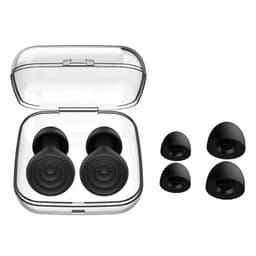 Silikone støjreducerende ørepropper til at sove, arbejde, studere Sort