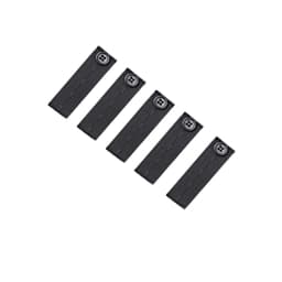 Joustava vyötärön pidennys 83 mm 5 kpl Black