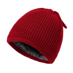 Vinter lue luer varm lue, one size fits all lue Rød