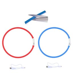 Koiran kaulapanta LED-valolla, Ø23,5 cm