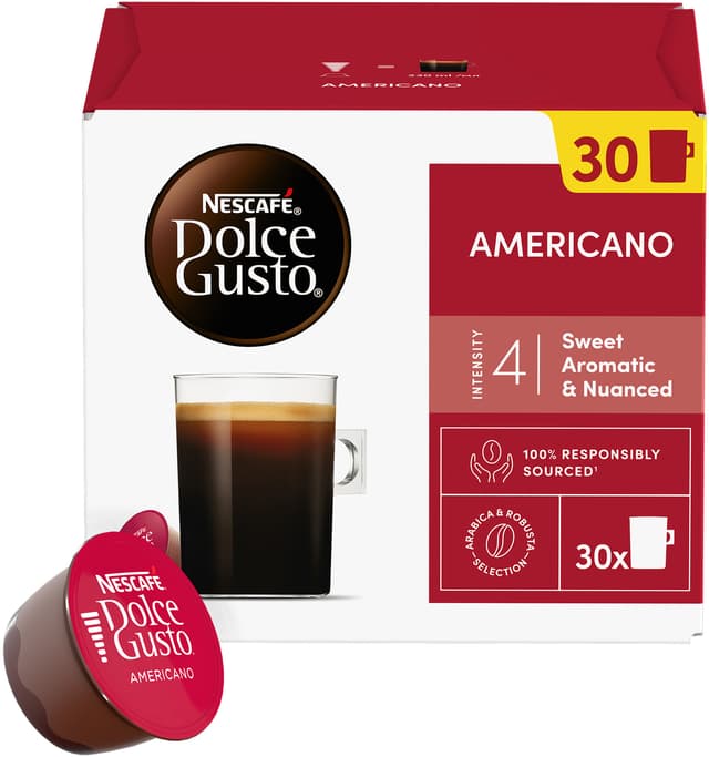 NESCAFÉ Dolce Gusto Americano kaffekapslar (30 st)