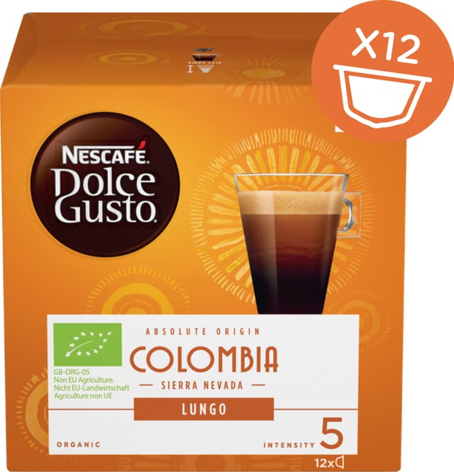 NESCAFÉ Dolce Gusto Colombia Lungo kaffekapslar (12 st)