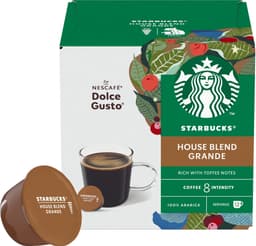 Starbucks House Blend av NESCAFÉ Dolce Gusto kaffekapsler (12-pk)