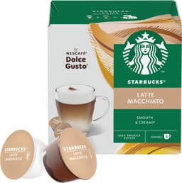 Starbucks Latte Macchiato av NESCAFÉ Dolce Gusto kaffekapsler (12-pk)