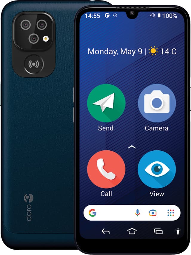Doro 8210 smarttelefon 4/64GB (blå)