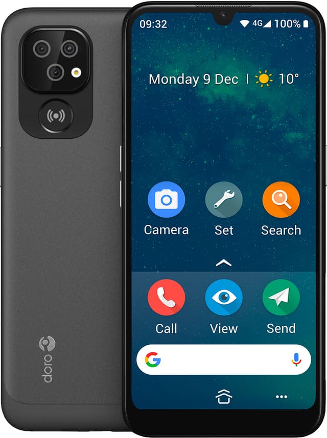 Doro 8110 smarttelefon (grafitt)