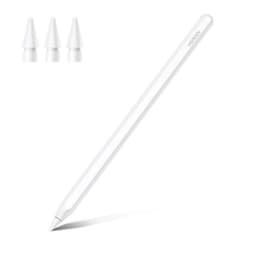 Ugreen Stylus med trådløs opladning til iPad - Hvid