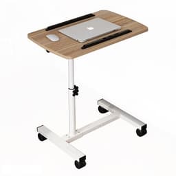 Höj- och sänkbart laptopbord med hjul