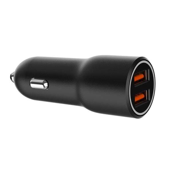 Billaddare med 2xUSB 18W QC3.0
