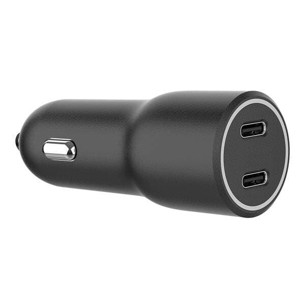 Billaddare med 2xUSB-C 20W PD