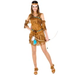 Indianerpigen Cheyenne kostume - S