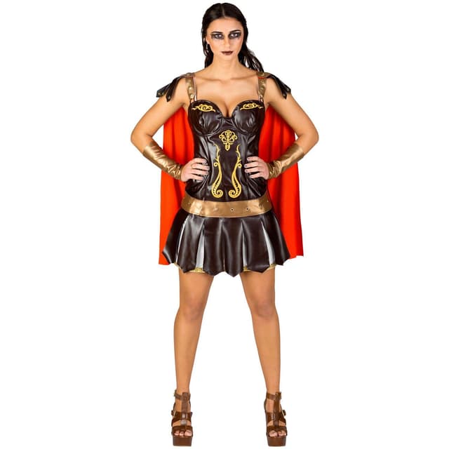 tectake Maskeraddräkt Sexig Gladiator Jasmina
