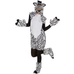 tectake Maskeraddräkt Zebra