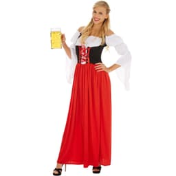 tectake Maskeraddräkt Festlig Dirndl Resi modell 1