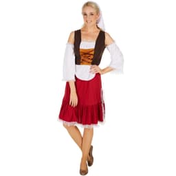 Middelalder kvinde kostume - L