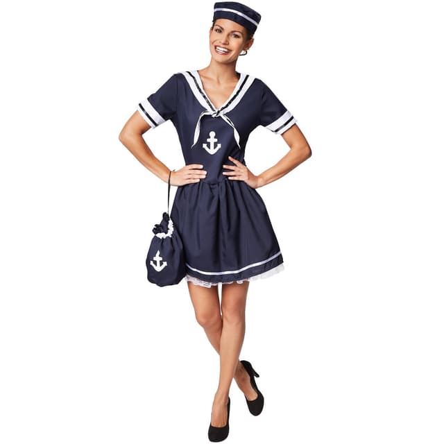 Sømandshustru kostume - S