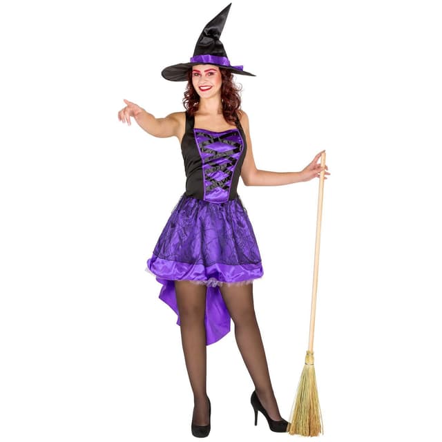 Feminin heks kostume - L