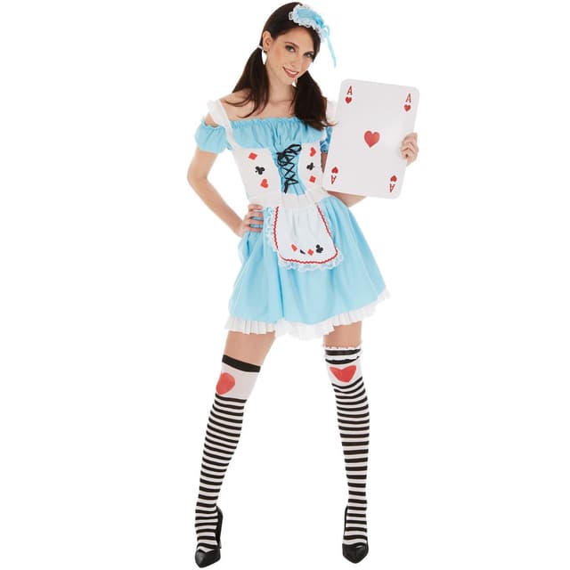 Alice i Eventyrland kostume - L