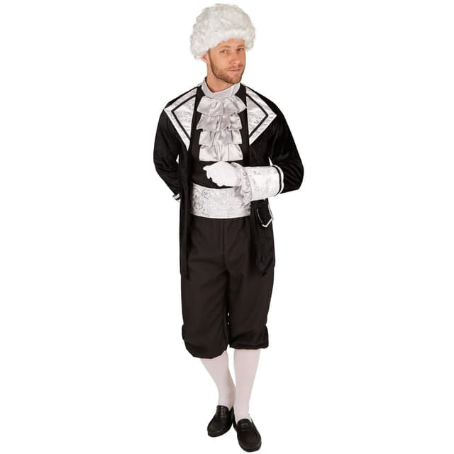 Barok-greve kostume - XL
