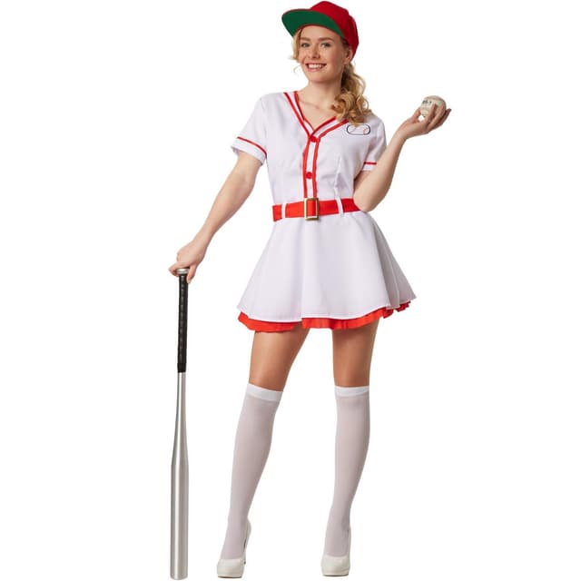 Baseballspiller kostume - M