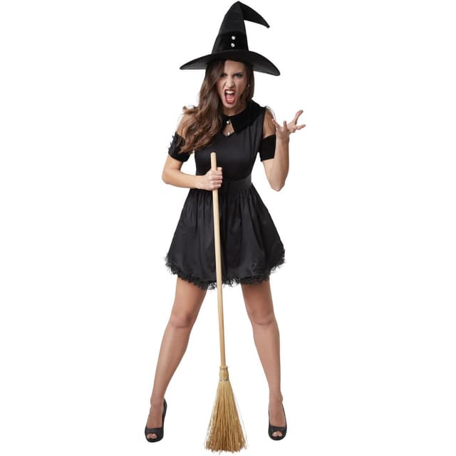 Heks Tarantella kostume - XL