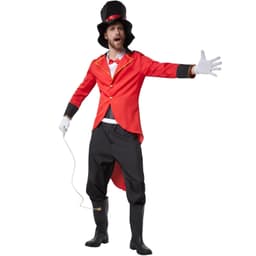 Flot cirkusdirektør kostume - XL