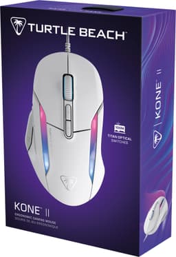 Turtle Beach Kone II gamingmus (vit)