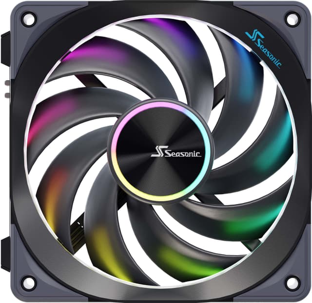 Seasonic MagFlow ARGB vifte (sett med 3 vifter)