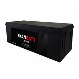 SKANBATT Lithium Batteri 48V 100AH 100A BMS (640x245x220mm) IP67