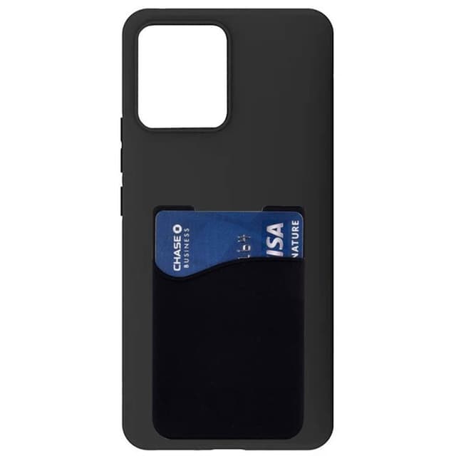 Silikonikuori korttitelineellä Motorola ThinkPhone 25 - Musta