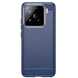Borstat silikon skal Xiaomi 15 Pro - Blå