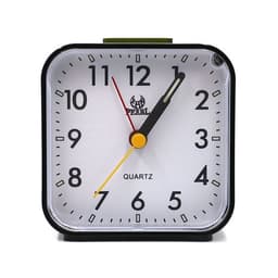 Analog Vekkerklokke Svart