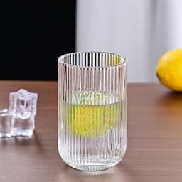 Räfflat dricksglas 400ml