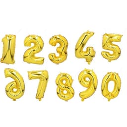 10-Pak Tallballonger 0-9